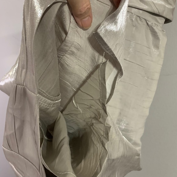 Antonio Melani Midi Dress Sleeveless‎ Party Cocktail Shimmer Size 14 - Picture 9 of 13